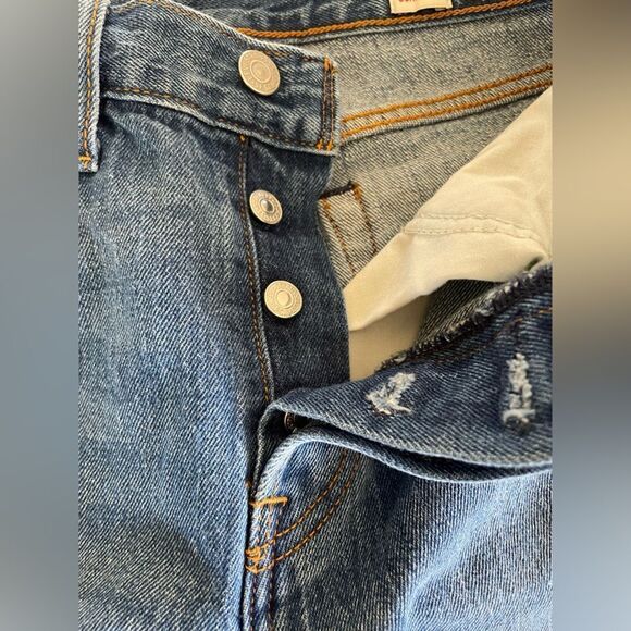 Levi’s White Oak Cone Denim Selvedge Jeans Size 28 - Picture 7 of 12